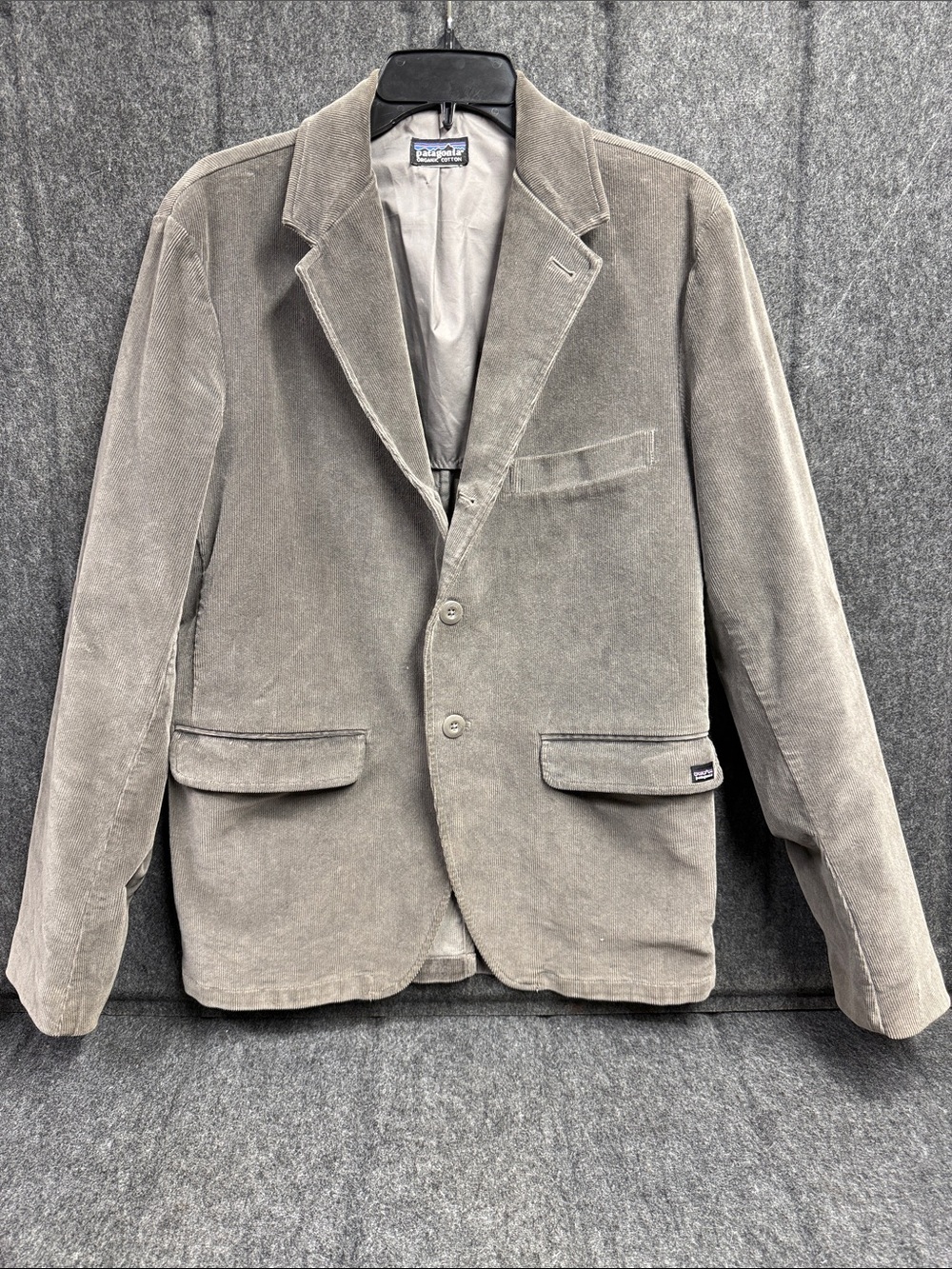 Patagonia Men's Gray Corduroy Sport Coat - Picture 1 of 6